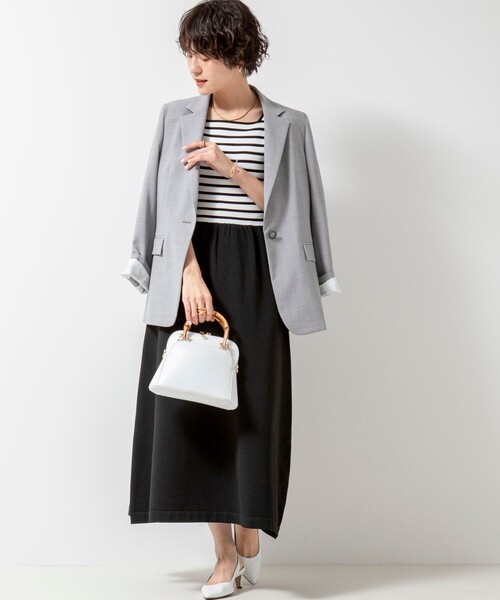 NOLLEY'S sophi ノーリーズ ノーカラージャケット スカート セット ノーリーズソフィー NOLLEY'S sophi ◇【WEB限定サイズあり