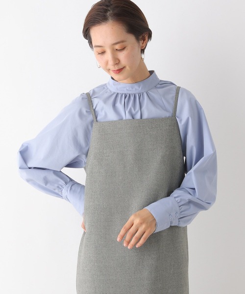 LEPSIM（レプシィム）の「【入卒式／セレモニー】ハイネックブラウス　989533（シャツ/ブラウス・レディース・ブラック/ブルー/オフホワイト・FREE）」の13枚目の写真