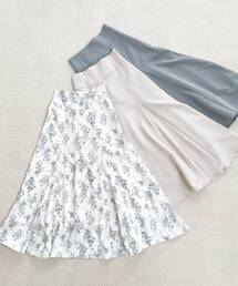 MAJESTIC LEGON | ハイウエストキリカエフレアスカート(スカート)