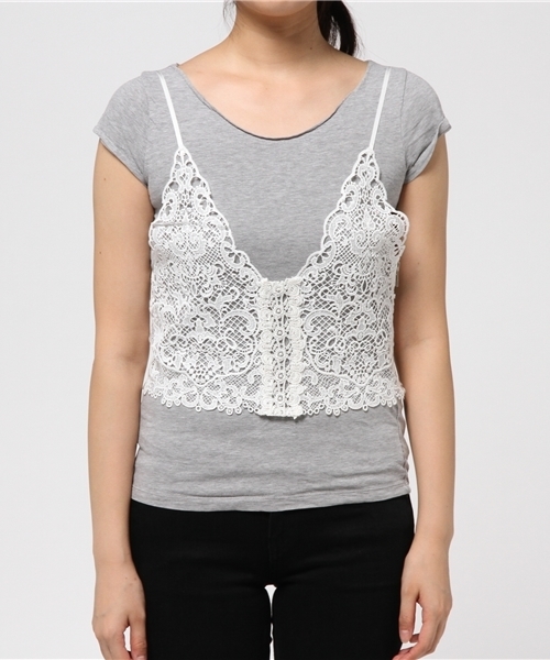 Sheta（シータ）の「レーストップス（シャツ/ブラウス・レディース・オフホワイト・FREE）」の5枚目の写真