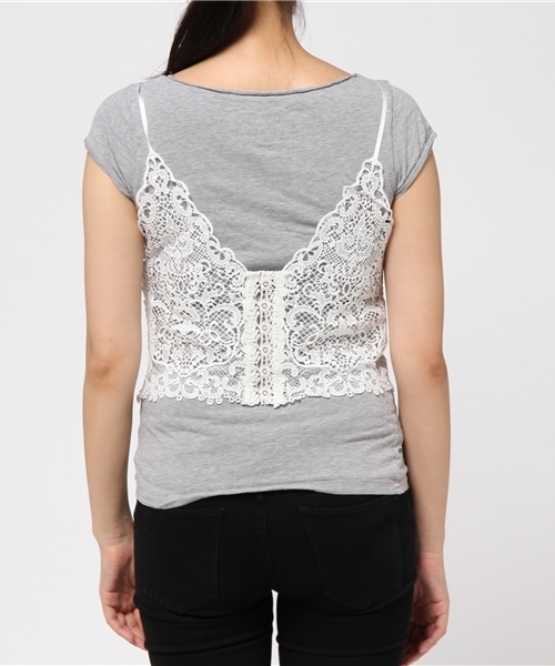 Sheta（シータ）の「レーストップス（シャツ/ブラウス・レディース・オフホワイト・FREE）」の7枚目の写真