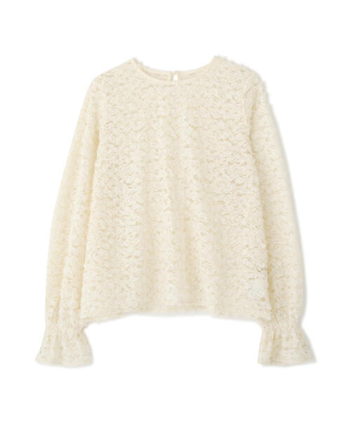 FREE'S MART(フリーズマート)の「◆レースフリルブラウス(シャツ/ブラウス・レディース・ホワイト/ブラック・FREE)」の9枚目の写真