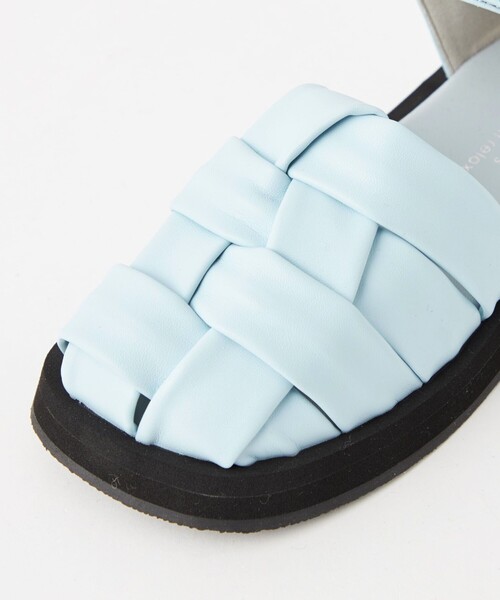 green label relaxing（グリーンレーベルリラクシング）の「TJ GLR メッシ グルカ サンダル 17cm-21cm（サンダル・キッズ・ブラック/オフホワイト/ライトブルー・17cm/18cm/21cm/20cm/19cm）」の4枚目の写真