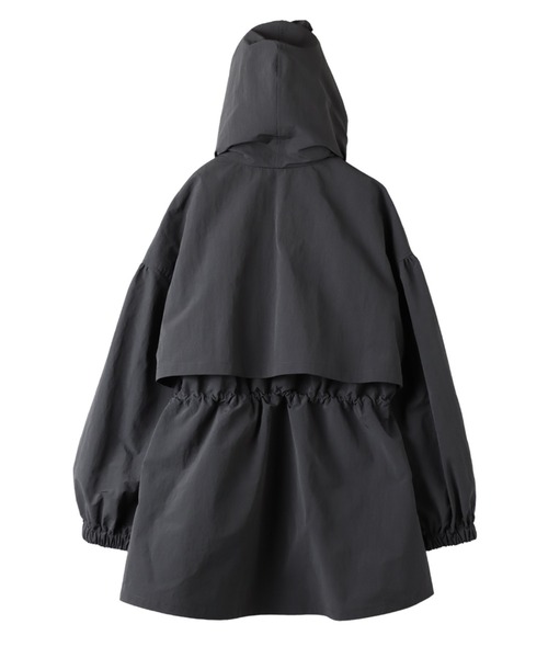 Droite lautreamont(ドロワットロートレアモン)の「ミニリップストップマウンテンパーカー≪手洗い可能≫(マウンテンパーカー・レディース・チャコールグレー/オフホワイト/イエロー・M/S)」の10枚目の写真
