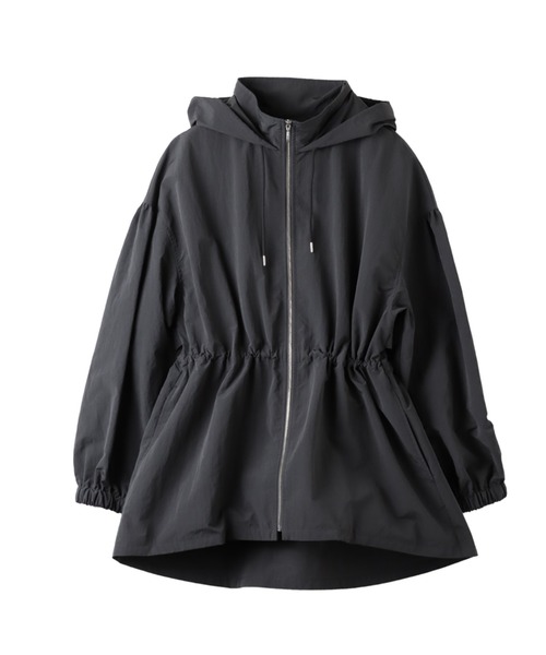 Droite lautreamont(ドロワットロートレアモン)の「ミニリップストップマウンテンパーカー≪手洗い可能≫(マウンテンパーカー・レディース・チャコールグレー/オフホワイト/イエロー・M/S)」の20枚目の写真