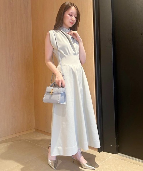 楽天市場】【SALE／30%OFF】ドレープネックニットワンピース