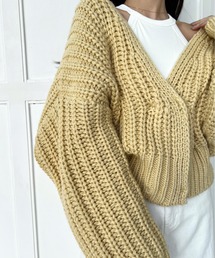 2wayローゲージカシュクールニット