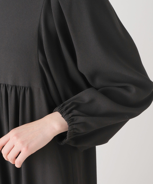 セール】《追加2》アセテートバックサテンジョーゼットワンピース