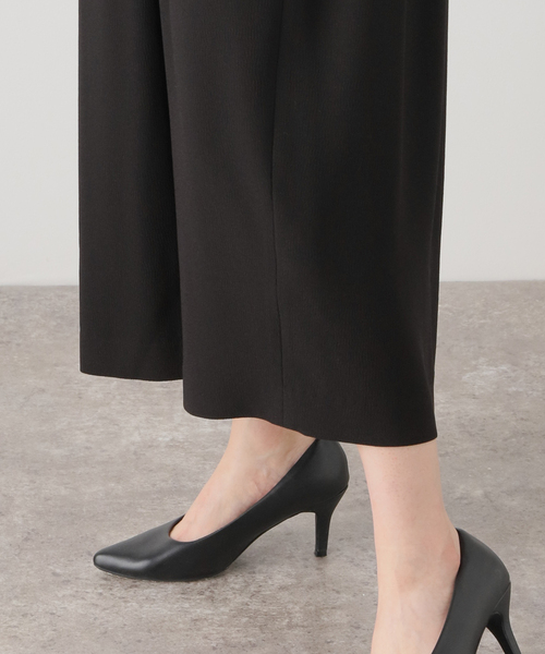 VERMEIL par iena（ヴェルメイユパーイエナ）の「《追加2》アセテートバックサテンジョーゼットワンピース（ワンピース・レディース・ブラック/ネイビー・FREE）」の18枚目の写真