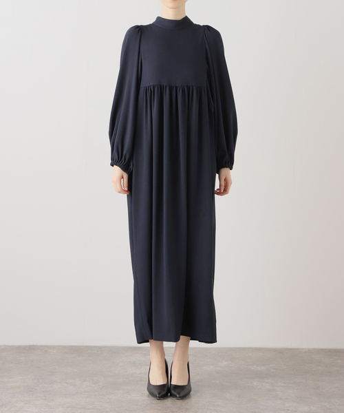 セール】《追加2》アセテートバックサテンジョーゼットワンピース