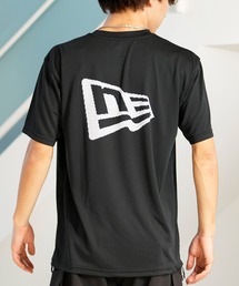 NEW ERA/ニューエラ 半袖Tシャツ UVケア 吸汗速乾 バックプリント 14121959/14121961