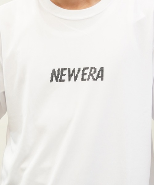 NEW ERA(ニューエラ)の「NEW ERA/ニューエラ 半袖Tシャツ UVケア 吸汗速乾 バックプリント 14121959/14121961(Tシャツ/カットソー・メンズ・ブラック/ホワイト・M/L/XL)」の8枚目の写真