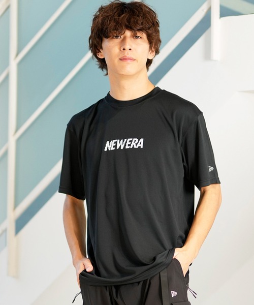 NEW ERA(ニューエラ)の「NEW ERA/ニューエラ 半袖Tシャツ UVケア 吸汗速乾 バックプリント 14121959/14121961(Tシャツ/カットソー・メンズ・ブラック/ホワイト・M/L/XL)」の14枚目の写真