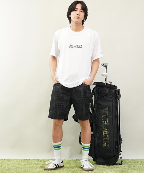 NEW ERA(ニューエラ)の「NEW ERA/ニューエラ 半袖Tシャツ UVケア 吸汗速乾 バックプリント 14121959/14121961(Tシャツ/カットソー・メンズ・ブラック/ホワイト・M/L/XL)」の10枚目の写真