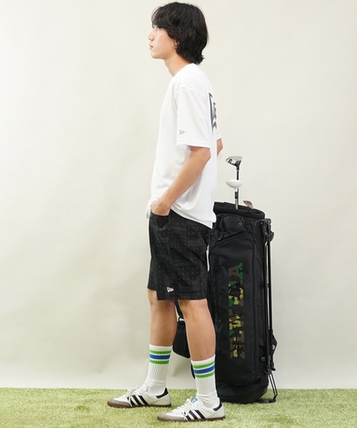 NEW ERA(ニューエラ)の「NEW ERA/ニューエラ 半袖Tシャツ UVケア 吸汗速乾 バックプリント 14121959/14121961(Tシャツ/カットソー・メンズ・ブラック/ホワイト・M/L/XL)」の11枚目の写真