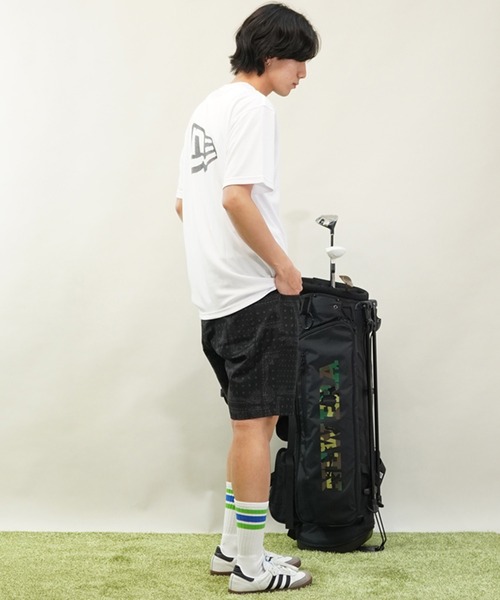 NEW ERA(ニューエラ)の「NEW ERA/ニューエラ 半袖Tシャツ UVケア 吸汗速乾 バックプリント 14121959/14121961(Tシャツ/カットソー・メンズ・ブラック/ホワイト・M/L/XL)」の13枚目の写真