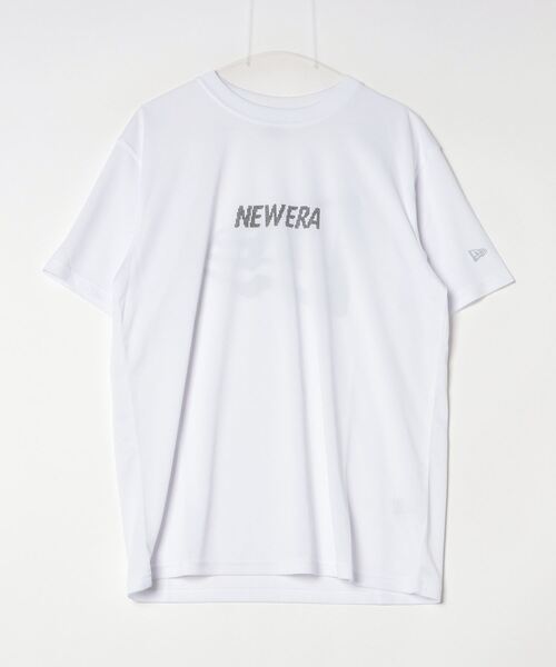 NEW ERA(ニューエラ)の「NEW ERA/ニューエラ 半袖Tシャツ UVケア 吸汗速乾 バックプリント 14121959/14121961(Tシャツ/カットソー・メンズ・ブラック/ホワイト・M/L/XL)」の22枚目の写真