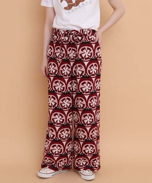 peu pres（プープレ）の「萌断トマトpr イージーPT（その他パンツ・レディース・レッド/グリーン・FREE）」の2枚目の写真