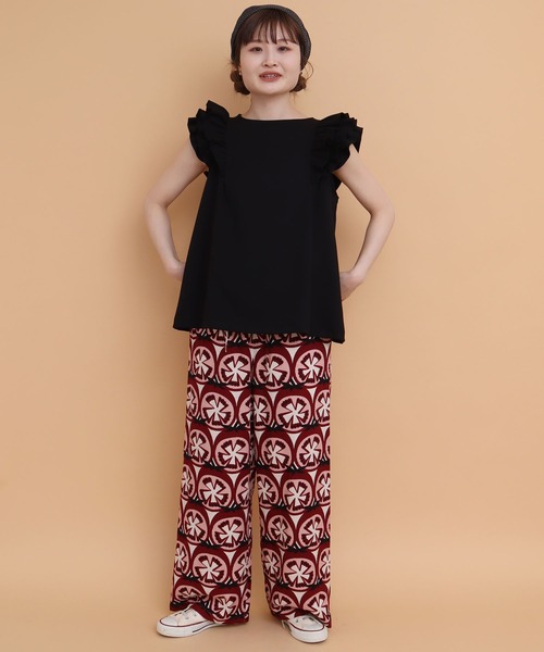 peu pres（プープレ）の「萌断トマトpr イージーPT（その他パンツ・レディース・レッド/グリーン・FREE）」の5枚目の写真