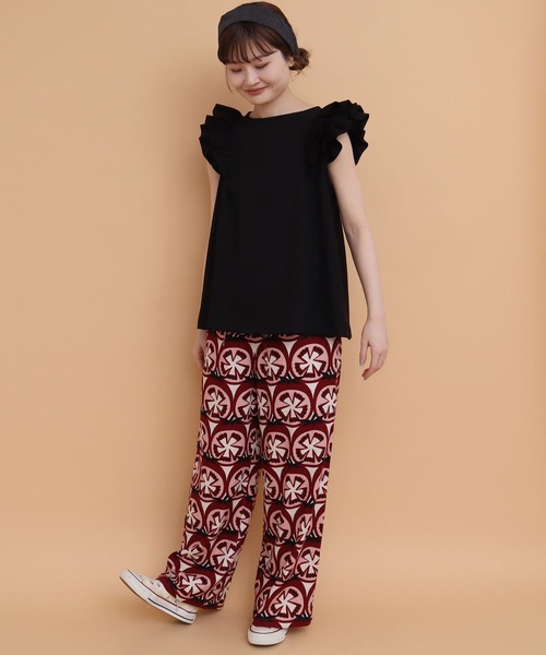 peu pres（プープレ）の「萌断トマトpr イージーPT（その他パンツ・レディース・レッド/グリーン・FREE）」の7枚目の写真