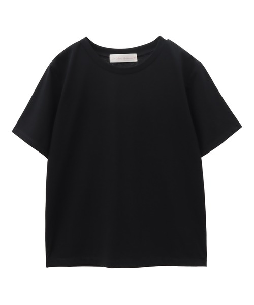 31 Sons de mode(トランテアン ソン ドゥ モード)の「Tシャツ×チュールキャミセット(Tシャツ/カットソー・レディース・オフホワイト/ブラック・36)」の7枚目の写真