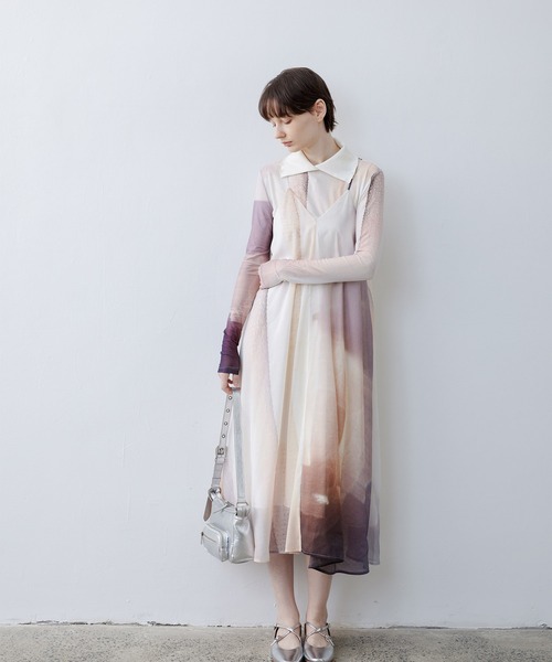 tageechita（タジチタ）の「【tageechita】ドッキングシアー襟付きトップス・プルオーバー（Tシャツ/カットソー・レディース・アイボリー系1・S/L/M）」の13枚目の写真