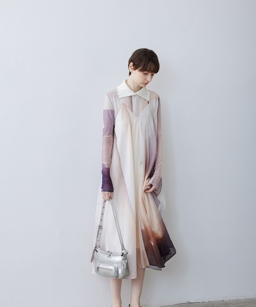 tageechita（タジチタ）の「【tageechita】ドッキングシアー襟付きトップス・プルオーバー（Tシャツ/カットソー・レディース・アイボリー系1・S/L/M）」の15枚目の写真