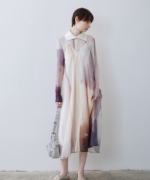 tageechita（タジチタ）の「【tageechita】ドッキングシアー襟付きトップス・プルオーバー（Tシャツ/カットソー・レディース・アイボリー系1・S/L/M）」の16枚目の写真