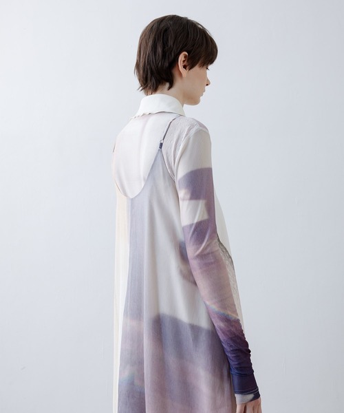 tageechita（タジチタ）の「【tageechita】ドッキングシアー襟付きトップス・プルオーバー（Tシャツ/カットソー・レディース・アイボリー系1・S/L/M）」の18枚目の写真