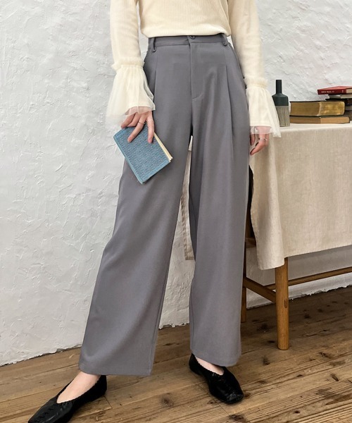 セール】ポリエステルツイルタック入りパンツ（その他パンツ