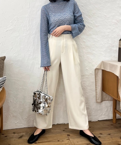 セール】ポリエステルツイルタック入りパンツ（その他パンツ