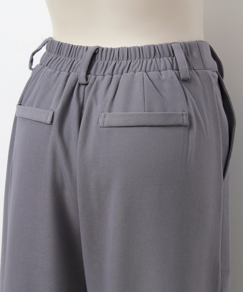 Rejoule（リジュール）の「ポリエステルツイルタック入りパンツ（その他パンツ・レディース・ライトグレー/ブラック/キナリ・FREE）」の19枚目の写真