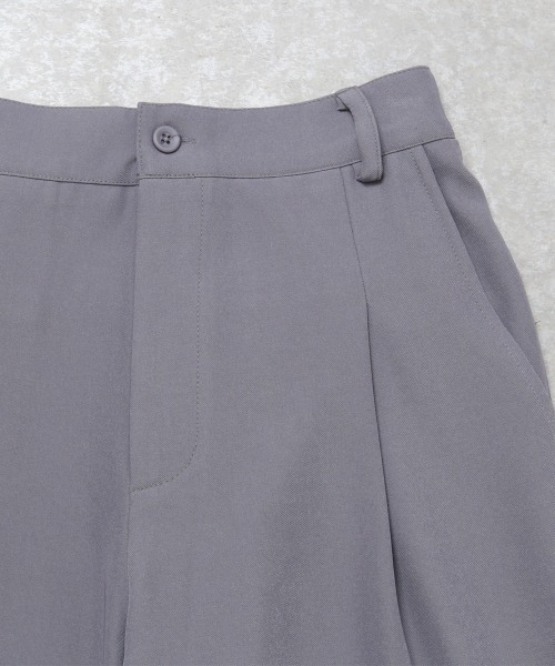 Rejoule（リジュール）の「ポリエステルツイルタック入りパンツ（その他パンツ・レディース・ライトグレー/ブラック/キナリ・FREE）」の20枚目の写真