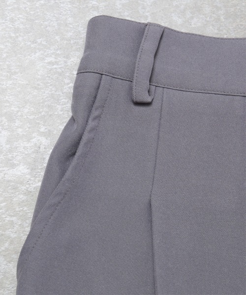 Rejoule（リジュール）の「ポリエステルツイルタック入りパンツ（その他パンツ・レディース・ライトグレー/ブラック/キナリ・FREE）」の21枚目の写真