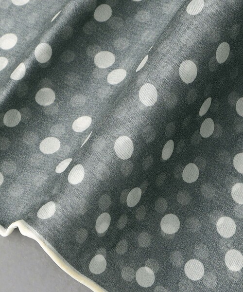 Fratelli Luigi（フラテッリルイージ）の「＜FRATELLI LUIGI＞ シフォン ドット チーフ（ポケットチーフ・メンズ・グレー/ネイビー/ブラウン・FREE）」の7枚目の写真