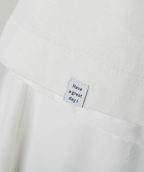 MAYSON GREY(メイソングレイ)の「スパンコール刺繍フラワーモチーフTシャツ(Tシャツ/カットソー・レディース・ホワイト/ブラック・M)」の6枚目の写真