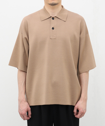 EDIFICE LA BOUCLE | 【LA BOUCLE / ラブークル】ウォッシャブル ウール ポロシャツ(ポロシャツ)