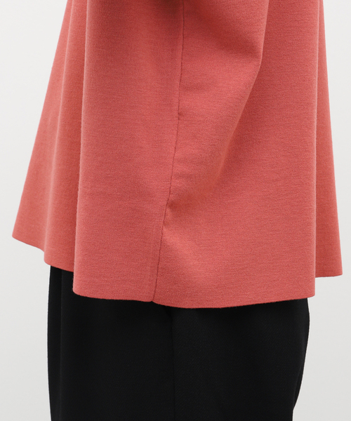 EDIFICE LA BOUCLE(エディフィスラブークル)の「【LA BOUCLE / ラブークル】ウォッシャブル ウール ポロシャツ(ポロシャツ・メンズ・ブラック/キャメル/オレンジ・FREE)」の13枚目の写真