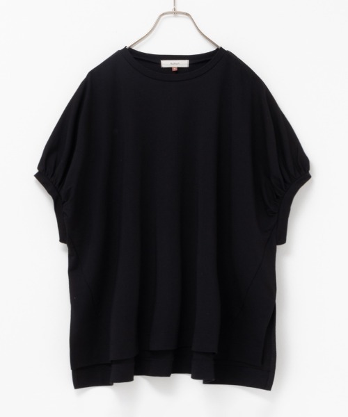 HusHusH(ハッシュアッシュ)の「HusHusH ハッシュアッシュ ドルマンチュニックプルオーバー(Tシャツ/カットソー・レディース・グレイッシュベージュ/サックスブルー/ブラック/チャコールグレー・L/M/S)」の13枚目の写真