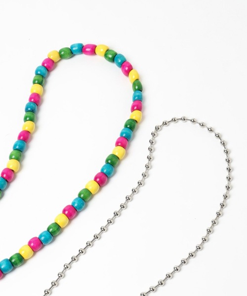 niko and...(ニコアンド)の「オリジナルマクラメビーズチェンジショルダーバッグ(ショルダーバッグ・レディース・アイボリー/ブラック・0)」の13枚目の写真