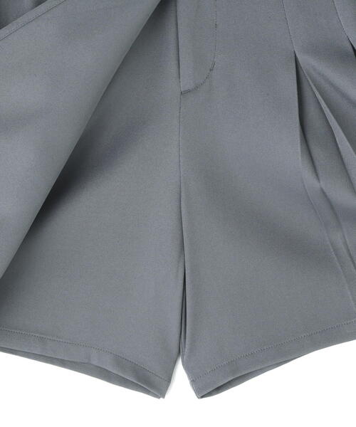 FREE'S MART（フリーズマート）の「◆サイドリボンラップスカートパンツ（スカート・レディース・ブラック/グレー/ベージュ・SMALL/MEDIUM）」の17枚目の写真