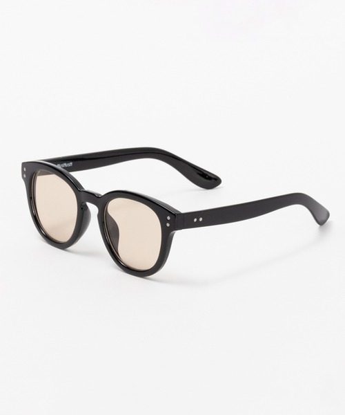 HusHusH(ハッシュアッシュ)の「HusHusH ハッシュアッシュ ボストン型 サングラス(サングラス・レディース・クリア/ブラック/グレー系その他・フリー)」の2枚目の写真