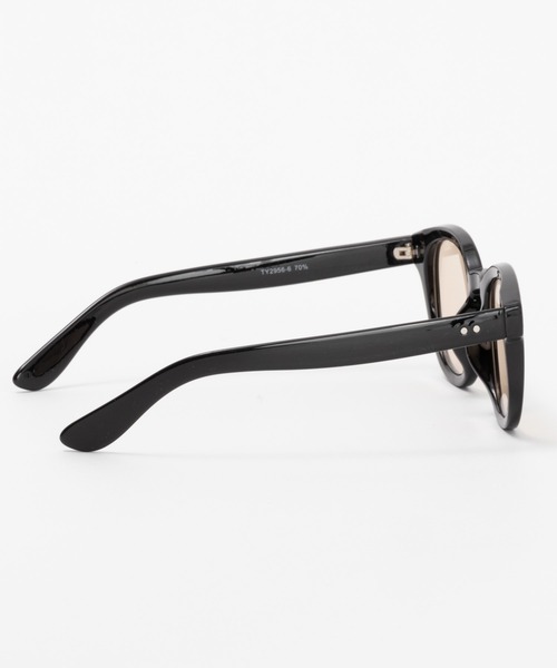 HusHusH(ハッシュアッシュ)の「HusHusH ハッシュアッシュ ボストン型 サングラス(サングラス・レディース・クリア/ブラック/グレー系その他・フリー)」の7枚目の写真