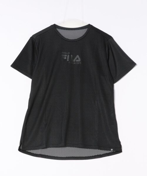 FILA(フィラ)の「【FILA/フィラ】レディースメッシュ半袖Tシャツ 速乾(Tシャツ/カットソー・レディース・グレー/ピンク/ブラック・X-LARGE/LARGE/MEDIUM)」の14枚目の写真