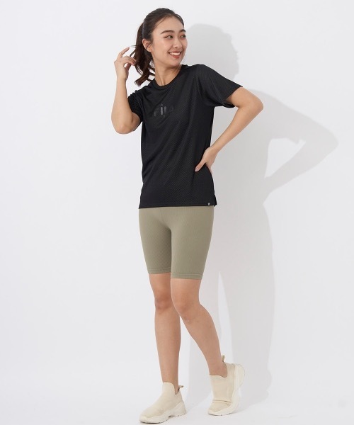 FILA(フィラ)の「【FILA/フィラ】レディースメッシュ半袖Tシャツ 速乾(Tシャツ/カットソー・レディース・グレー/ピンク/ブラック・X-LARGE/LARGE/MEDIUM)」の13枚目の写真