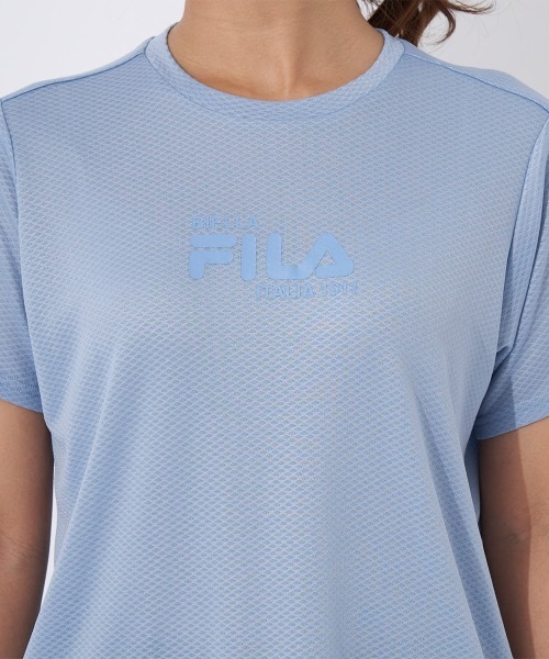 FILA(フィラ)の「【FILA/フィラ】レディースメッシュ半袖Tシャツ 速乾(Tシャツ/カットソー・レディース・グレー/ピンク/ブラック・X-LARGE/LARGE/MEDIUM)」の18枚目の写真