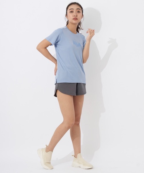 FILA(フィラ)の「【FILA/フィラ】レディースメッシュ半袖Tシャツ 速乾(Tシャツ/カットソー・レディース・グレー/ピンク/ブラック・X-LARGE/LARGE/MEDIUM)」の21枚目の写真