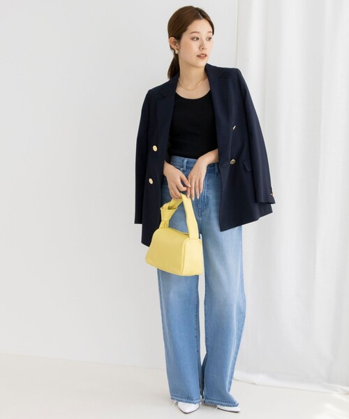 NOLLEY’S（ノーリーズ）の「ワンハンドルムスビバッグ（ショルダーバッグ・レディース・イエロー/サックスブルー/ブラック・FREE）」の22枚目の写真