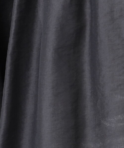 GALLEST(ギャレスト)の「◆シャインギャザーブラウス(シャツ/ブラウス・レディース・チャコールグレー/ベージュ/グリーン/ライトイエロー系・34/38)」の10枚目の写真