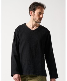 wjk | V-neck pullover shirt(シャツ/ブラウス)
